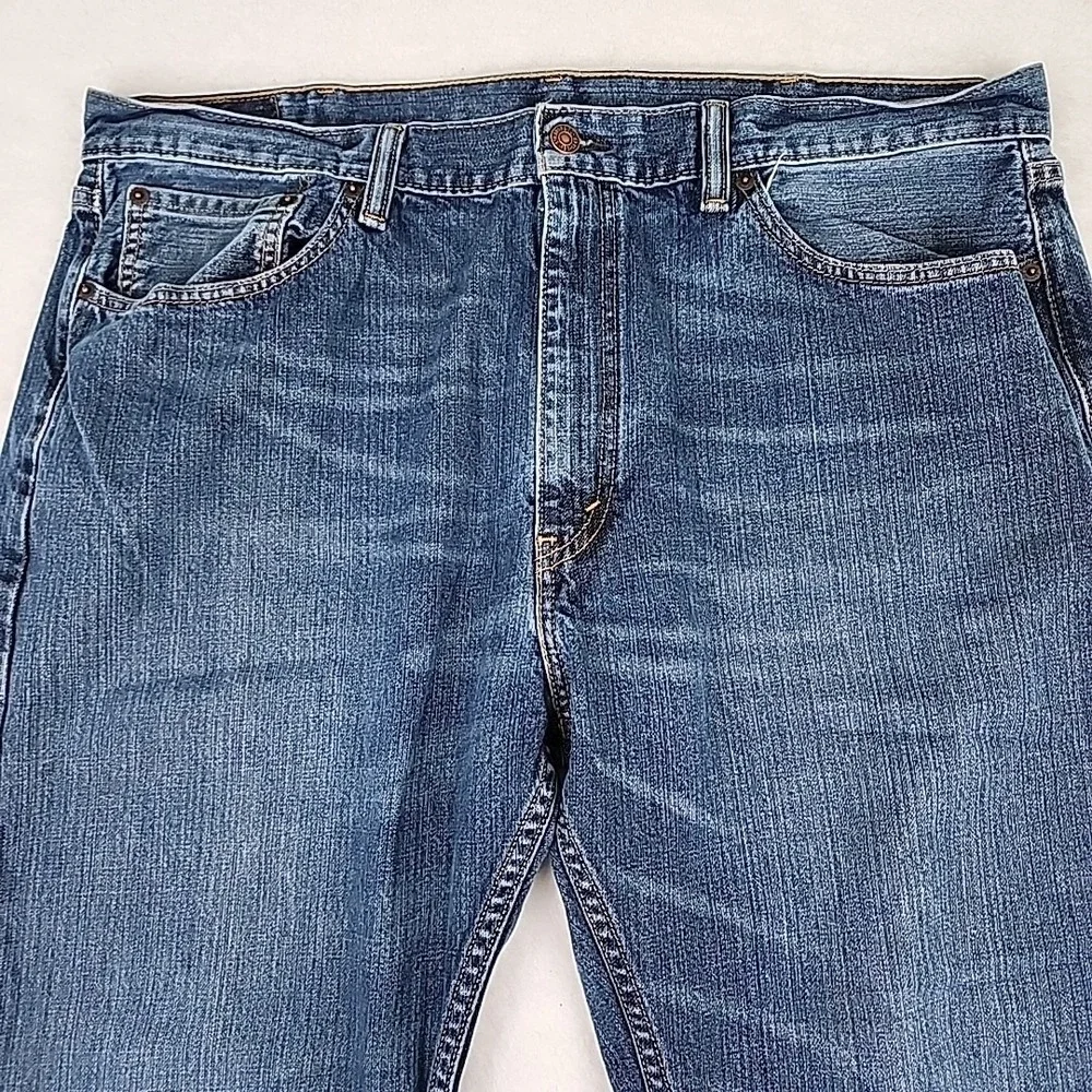 Levi's 505 Jeans Men's 40x30 Blue‎ Medium Wash Straight Fit Classic